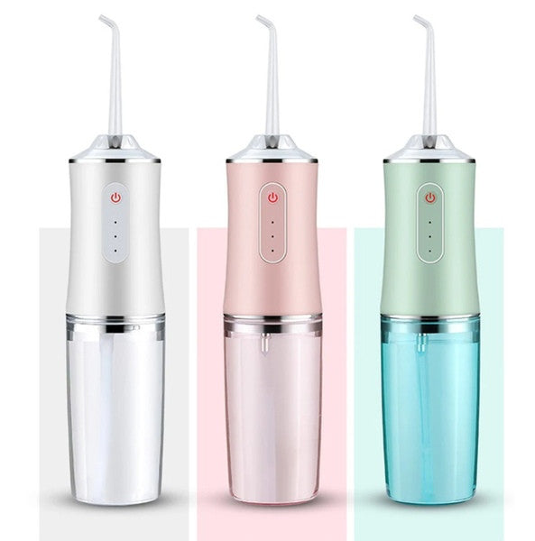 IRRIGADOR DENTAL PORTÁTIL RECARGABLE